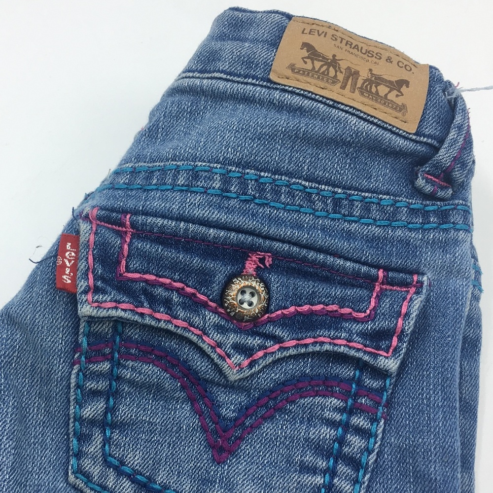 Levi Strauss girls size 6x reg Jeans boot cut